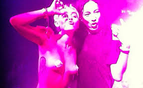 Miley Cyrus Went Topless To Fashion Week